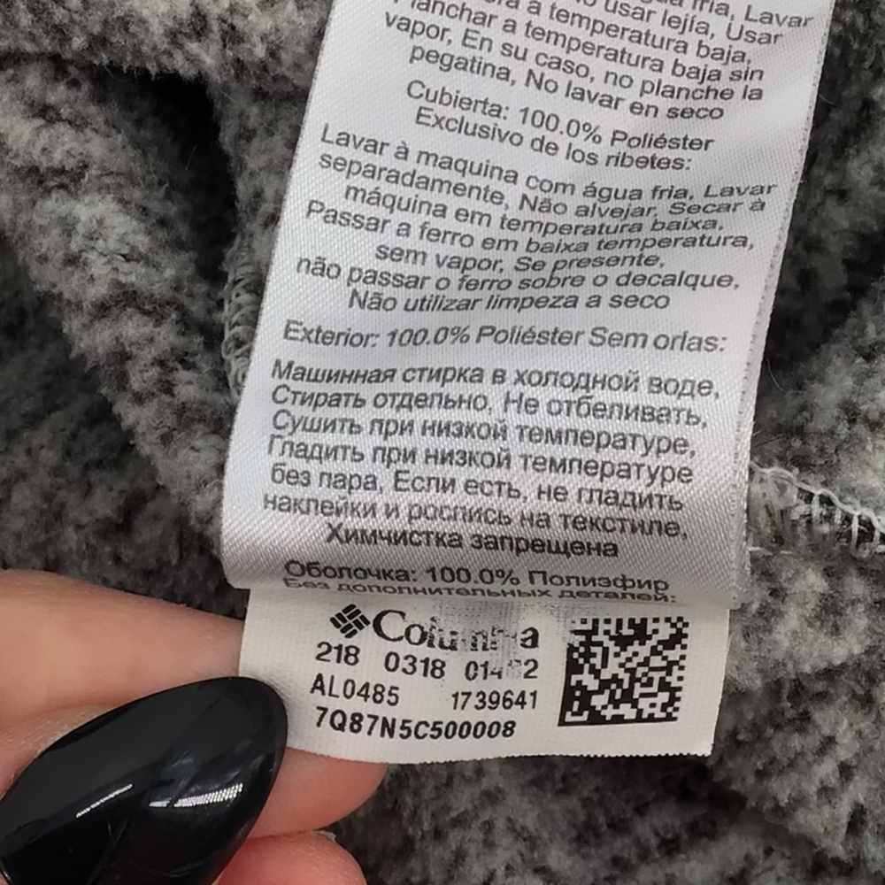 Columbia Funnel Neck Cozy Sweatshirt Top Size Small - Picture 9 of 13